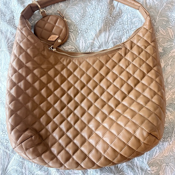 MZ Wallace Caramel leather metro shoulder bag - SPECIAL RELEASE! - Picture 7 of 10